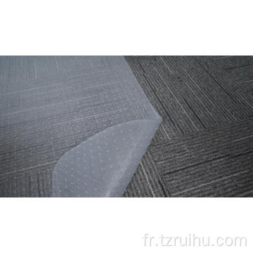 tapis de chaise de bureau en relief en relief sans glissement